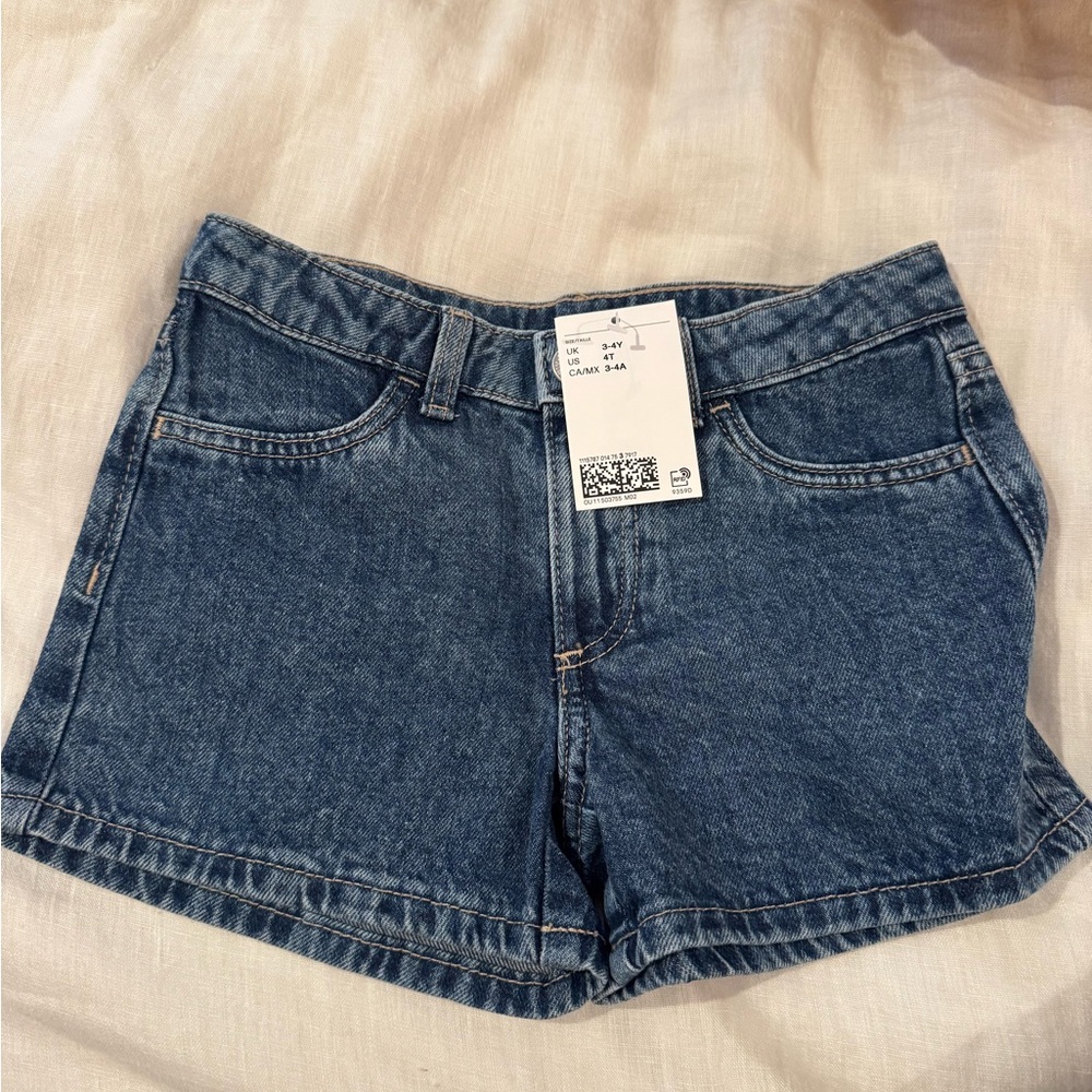 Classic Blue Denim Women's Shorts